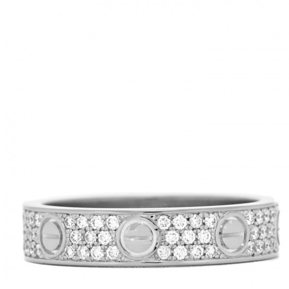 CARTIER LOVE DIAMOND RING - Picture 3 of 4